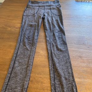 Lululemon grey leggings tall length